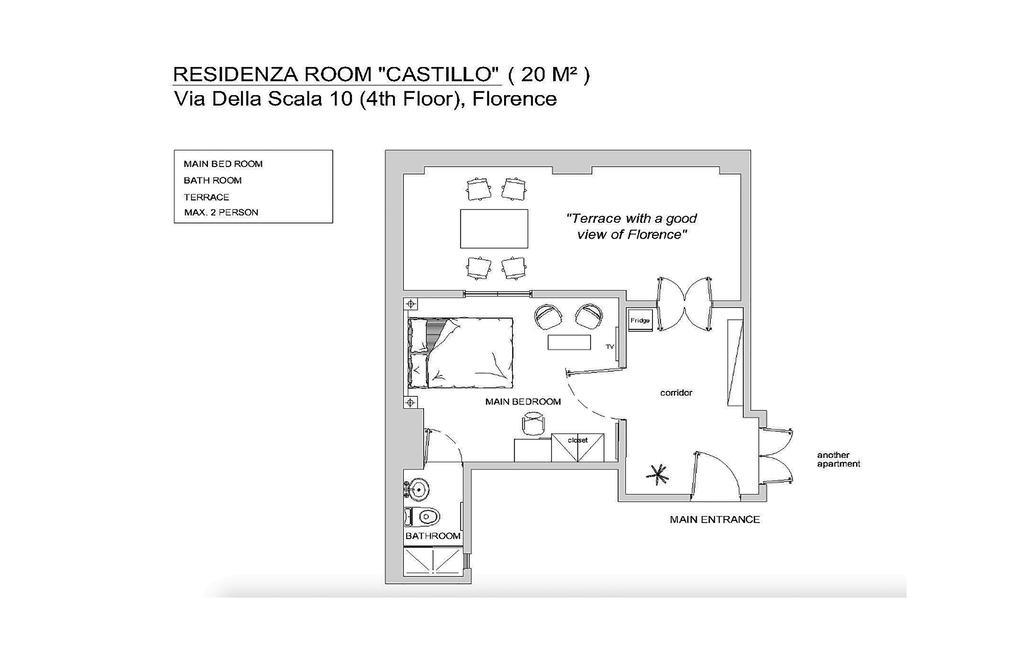 Residenza Castillo Florenţa Exterior foto